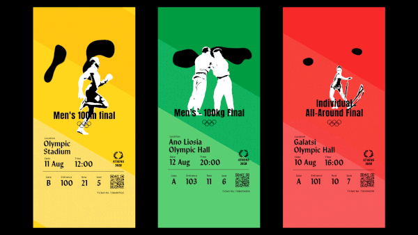 2028 Olympics animated icons